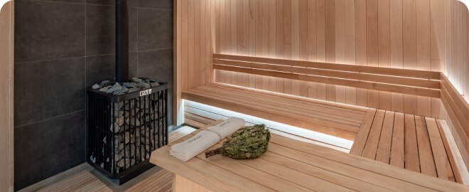 Hammam with deep cleansing